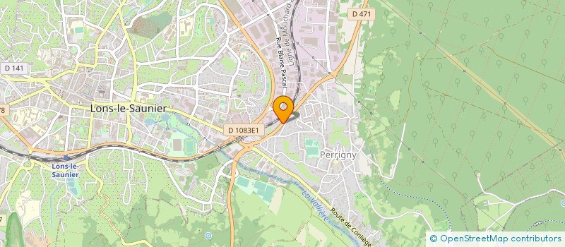 localisation de l'entreprise THEVENOD SA  PERRIGNY