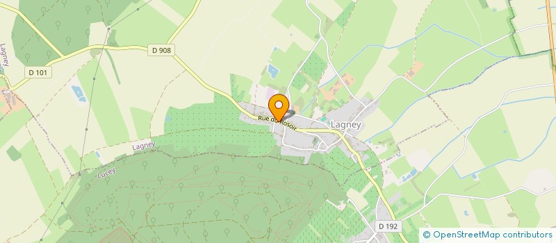 localisation de l'entreprise THEVENON-COLUSSA  LAGNEY