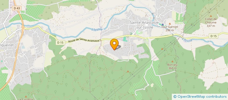 localisation de l'entreprise THEVENOT BRINGER  SAINTE-ANASTASIE-SUR-ISSOLE