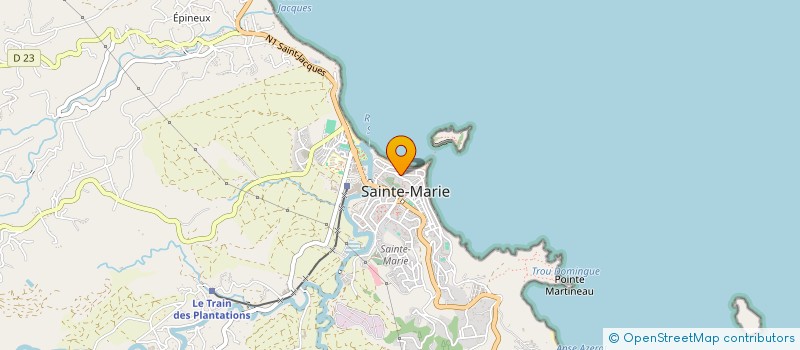 localisation de l'entreprise THEVERIN EURL à SAINTE-MARIE