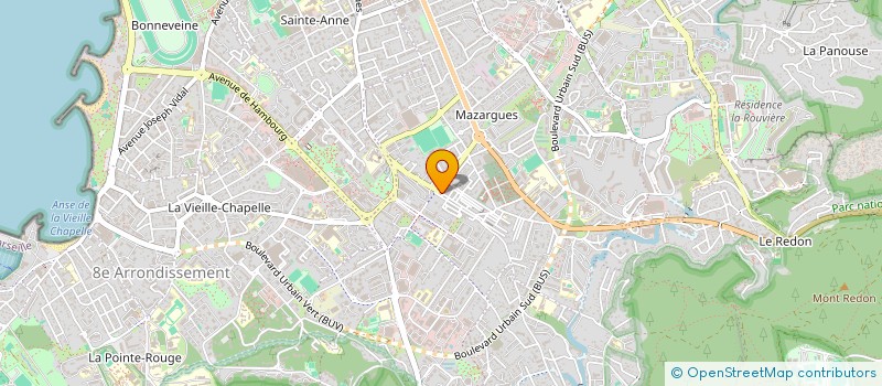 localisation de l'entreprise THEVIN à MARSEILLE
