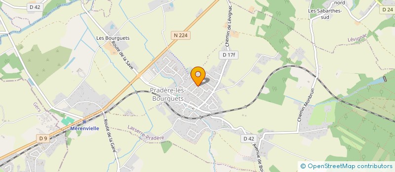 localisation de l'entreprise THEWHITEWATERLAB  LASSERRE-PRADERE