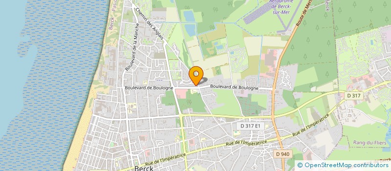 localisation de l'entreprise THEWISSEN - ADANG à BERCK