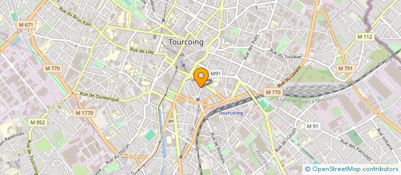 localisation de l'entreprise THEYOUNGBOY.PM  TOURCOING