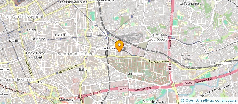 localisation de l'entreprise THEYRAS ANDRE à MARSEILLE