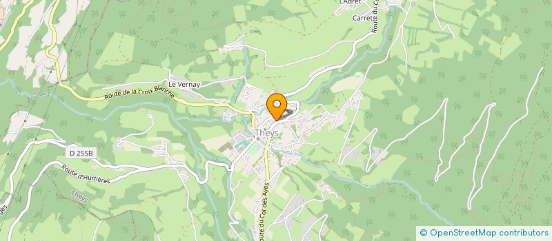 localisation de l'entreprise THEYS ESPACE SANTE  THEYS