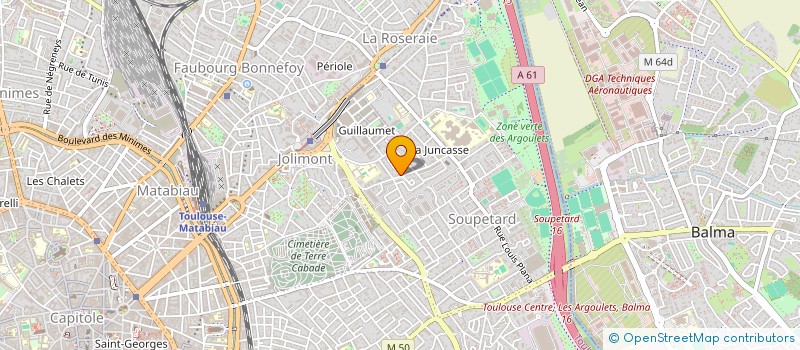 localisation de l'entreprise THEZ à TOULOUSE