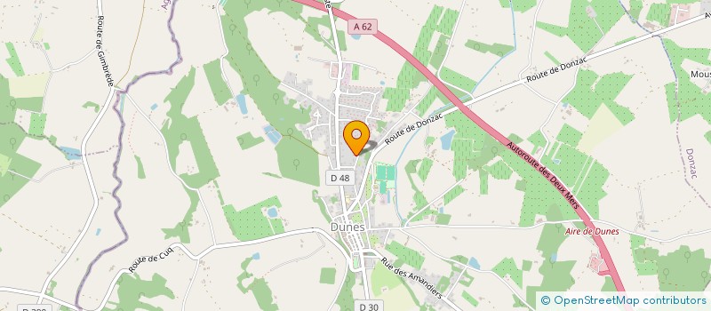 localisation de l'entreprise THEZAM  DUNES