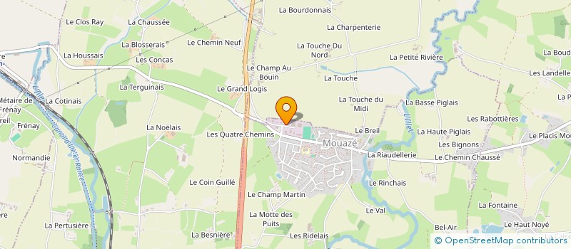 localisation de l'entreprise THEZE CONSTRUCTION  MOUAZE