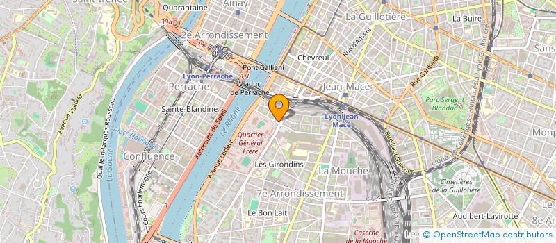 localisation de l'entreprise THG HOLDING  LYON