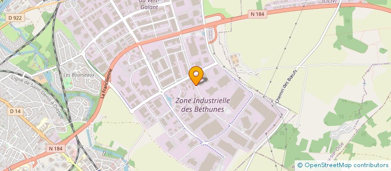 localisation de l'entreprise THI à SAINT-OUEN-L'AUMONE