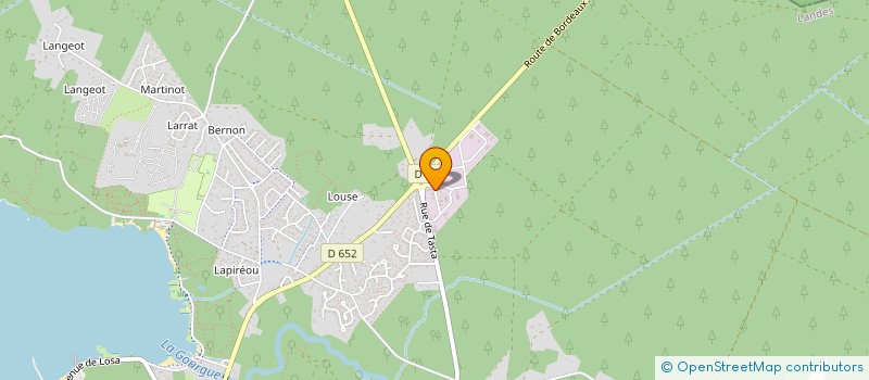 localisation de l'entreprise THI AM OR  SANGUINET