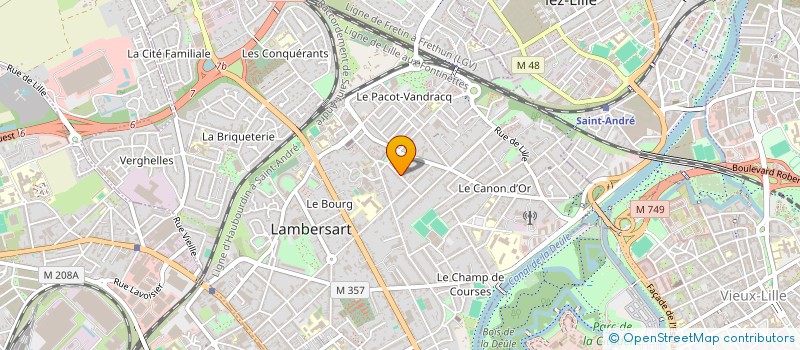 localisation de l'entreprise THI-FLANDRES à LAMBERSART