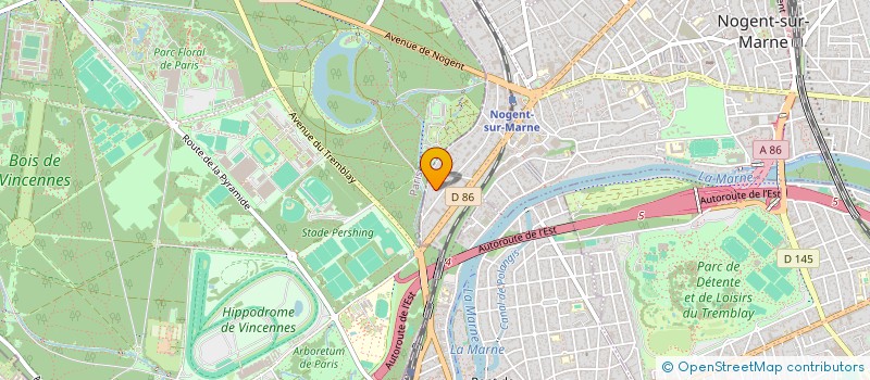 localisation de l'entreprise THI.O  NOGENT-SUR-MARNE