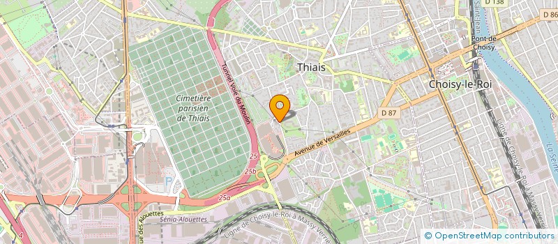 localisation de l'entreprise THIAIS LOCATION MATERIEL à THIAIS