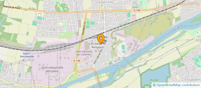 localisation de l'entreprise THIAM INVESTISSEMENT  GARGENVILLE