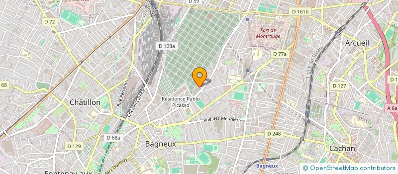 localisation de l'entreprise THIAM SERVICES FRANCE à BAGNEUX