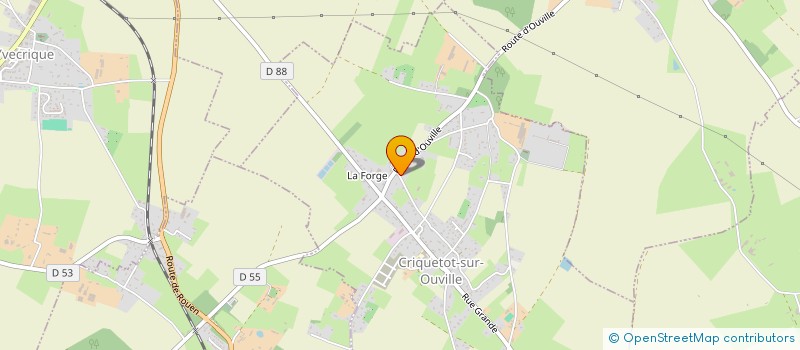 localisation de l'entreprise THIANOU  CRIQUETOT-SUR-OUVILLE