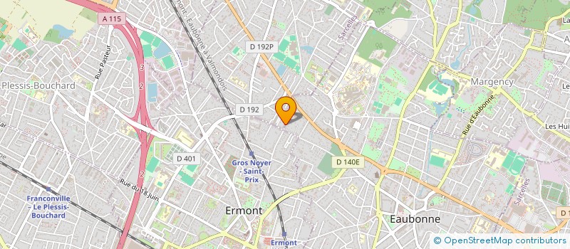 localisation de l'entreprise THIARA TRAVAUX ELECTRIQUE à SAINT-PRIX