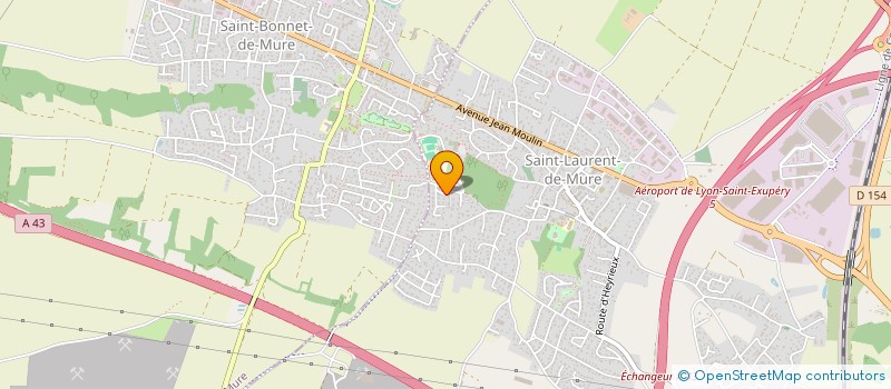 localisation de l'entreprise THIARD  SAINT-LAURENT-DE-MURE