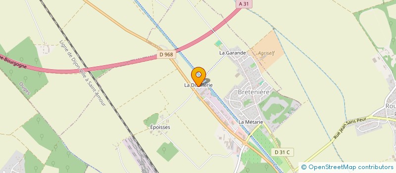 localisation de l'entreprise THIARN  ISSOIRE