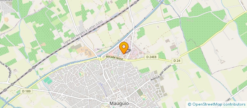 localisation de l'entreprise THIB AUTO 34  MAUGUIO