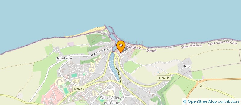 localisation de l'entreprise THIB'FASHION  SAINT-VALERY-EN-CAUX