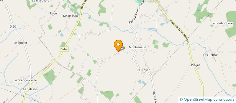 localisation de l'entreprise THIB MANUE  SAINT-SULPICE-LES-FEUILLES