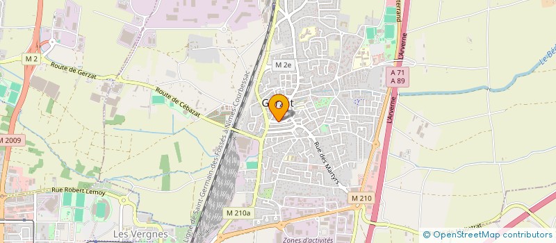 localisation de l'entreprise THIB-RENOV  GERZAT