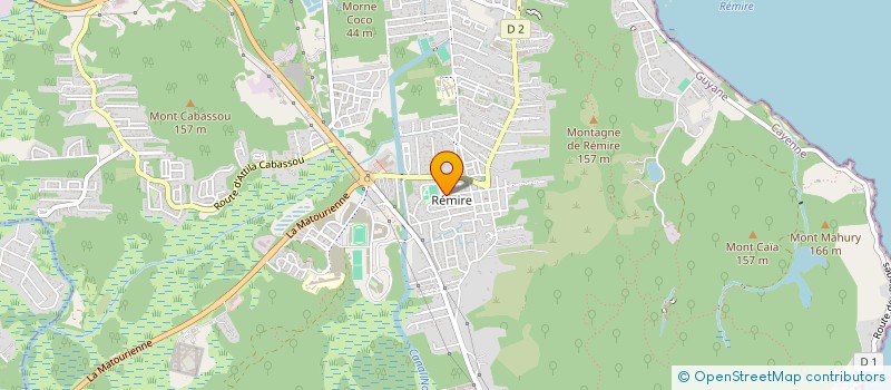 localisation de l'entreprise THIBAB  CAYENNE