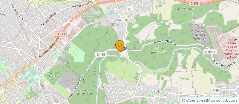 localisation de l'entreprise THIBAL  COUBRON