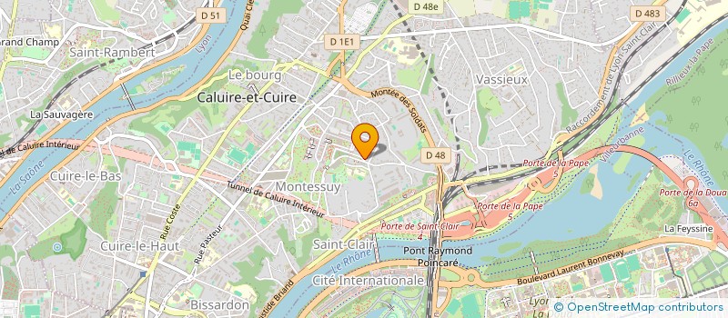 localisation de l'entreprise THIBALE  CALUIRE-ET-CUIRE