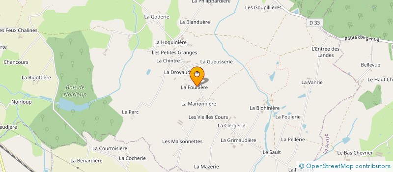 localisation de l'entreprise THIBALEX  ETRELLES