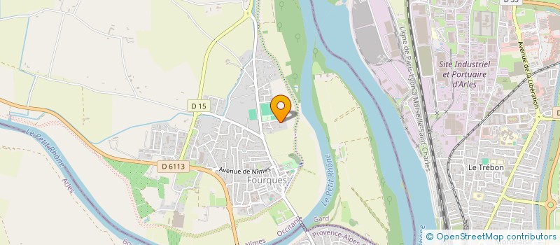 localisation de l'entreprise THIBAUD DIVOL SERVICES  FOURQUES