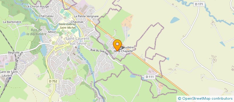 localisation de l'entreprise THIBAUD INVEST  MAULEON