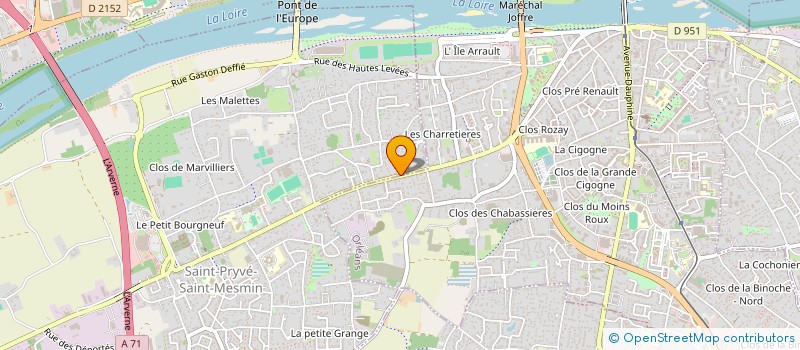 localisation de l'entreprise THIBAUD REYNAUD  SAINT-PRYVE-SAINT-MESMIN