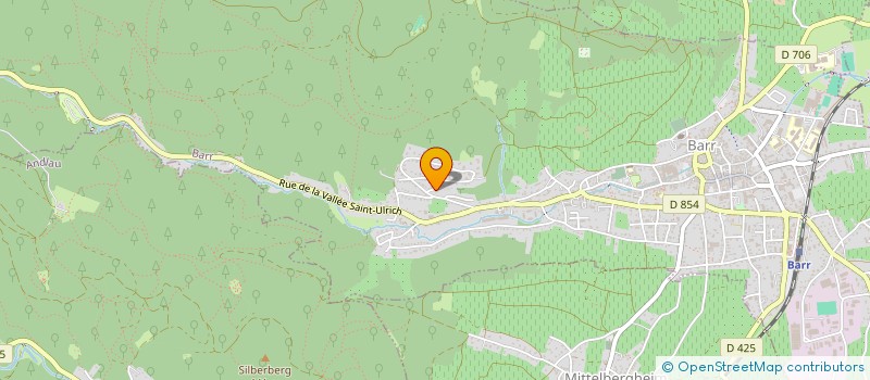 localisation de l'entreprise THIBAULD SARL  BARR