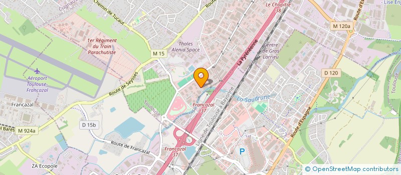 localisation de l'entreprise THIBAULT à TOULOUSE
