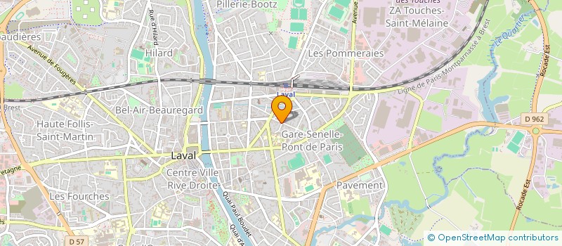 localisation de l'entreprise THIBAULT BRIAND DEVELOPPEMENT à LAVAL