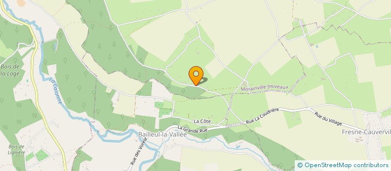 localisation de l'entreprise THIBAULT COUVERTURE  MORAINVILLE-JOUVEAUX