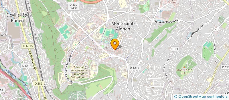 localisation de l'entreprise THIBAULT DALIGAUX CROTEAU à MONT-SAINT-AIGNAN