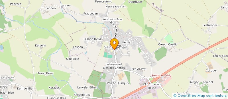 localisation de l'entreprise THIBAULT LE ROUX  SAINT-THONAN