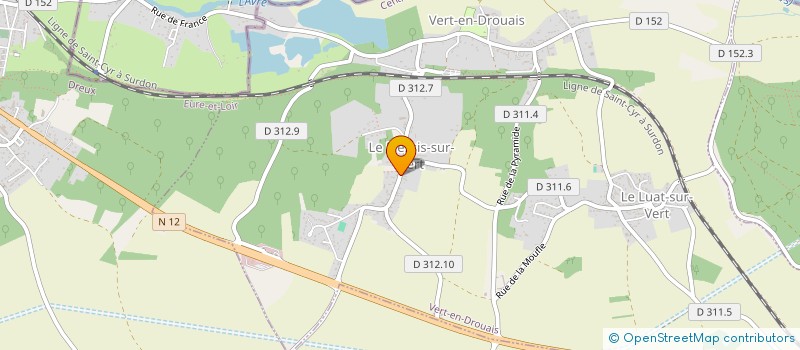 localisation de l'entreprise THIBAULT REGIS SEMENCE à VERT-EN-DROUAIS