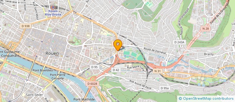 localisation de l'entreprise THIBAULT VANDHUICK à ROUEN