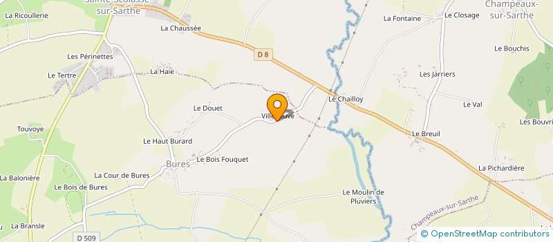 localisation de l'entreprise THIBAUT GARNIER TRANSPORTS à BURES