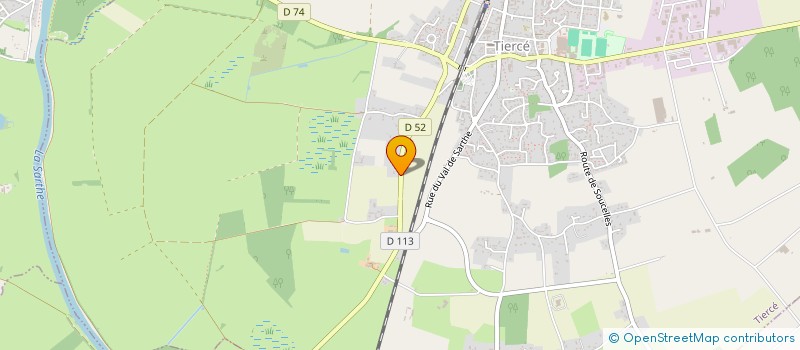 localisation de l'entreprise THIBAUT RIANCHO à TIERCE