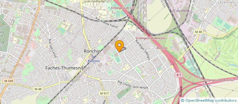 localisation de l'entreprise THIBAUT&THOMAS CONSTRUCTION  LILLE
