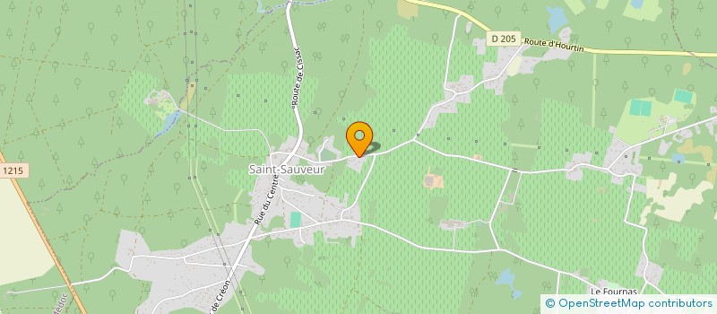 localisation de l'entreprise THIBAUT TKC  SAINT-SAUVEUR