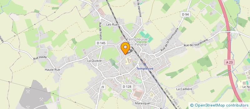 localisation de l'entreprise THIBEN  TEMPLEUVE-EN-PEVELE