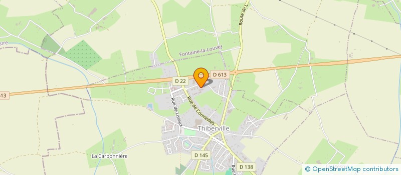 localisation de l'entreprise THIBERCT  THIBERVILLE